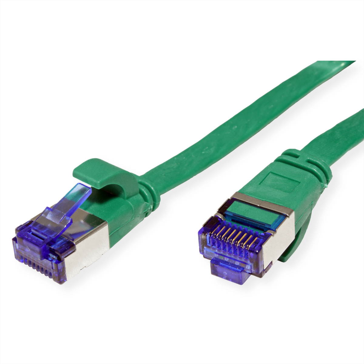 VALUE 21992145 RJ45 Netzwerkkabel, Patchkabel CAT 6a F/UTP 5.00 m Grün 1 St.