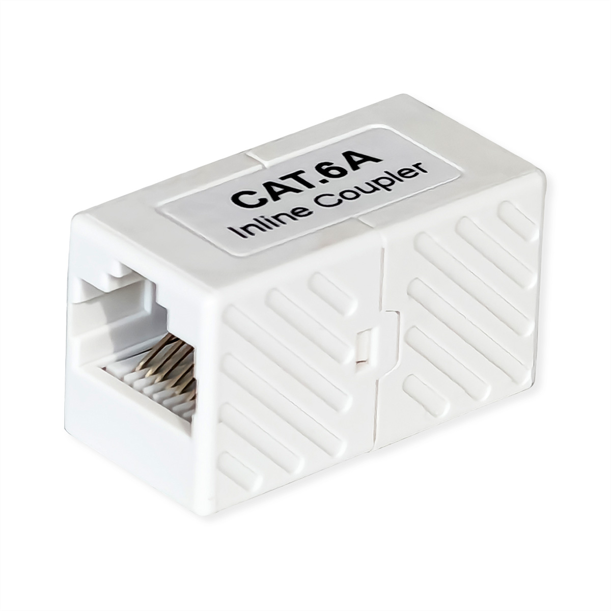 VALUE RJ-45 Kupplung ungeschirmt, Cat.6A (Class EA), weiß