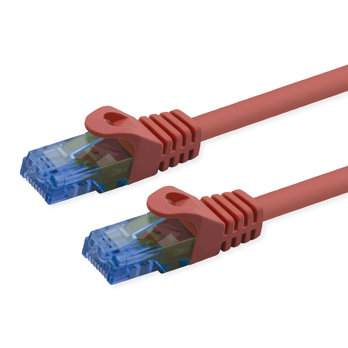 VALUE Patchkabel Cat.6A (Class EA) UTP, rot, 2 m U/UTP Patchkabel