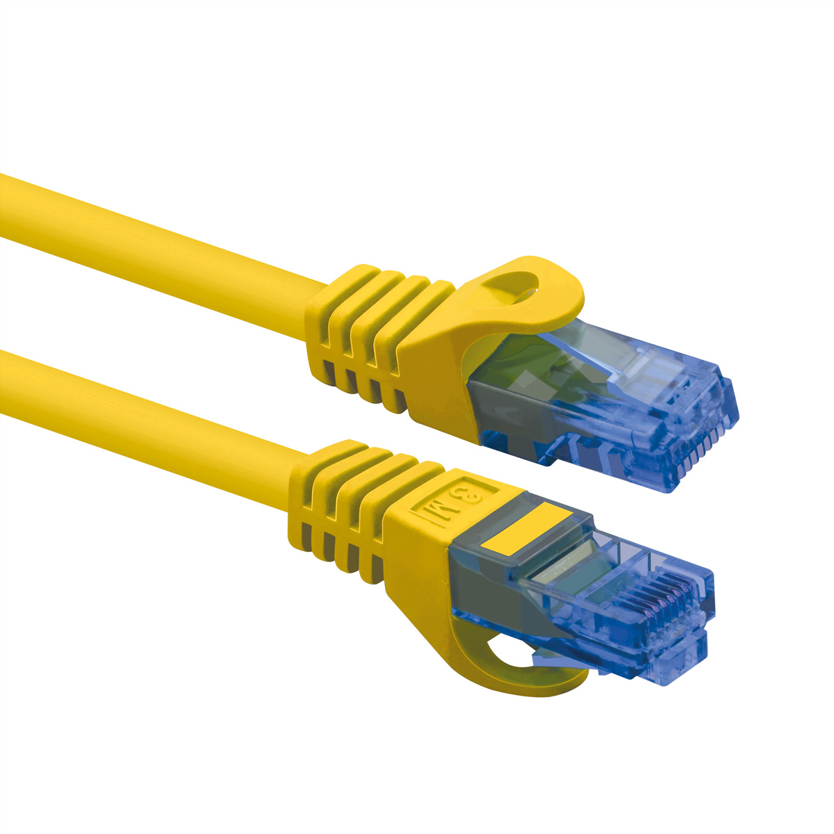 VALUE Patchkabel Cat.6A (Class EA) UTP, gelb, 2 m