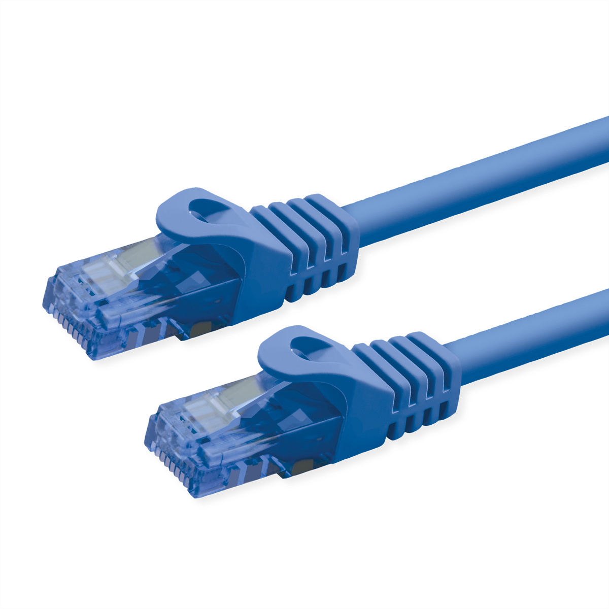 VALUE Patchkabel Cat.6A (Class EA) UTP, blau, 2 m U/UTP Patchkabel