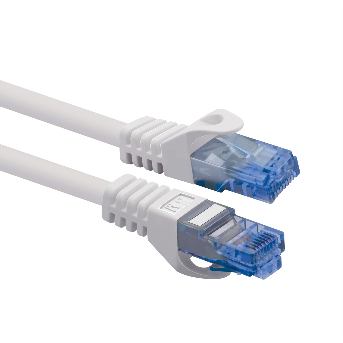 VALUE Patchkabel Cat.6A (Class EA) UTP, weiß, 2 m