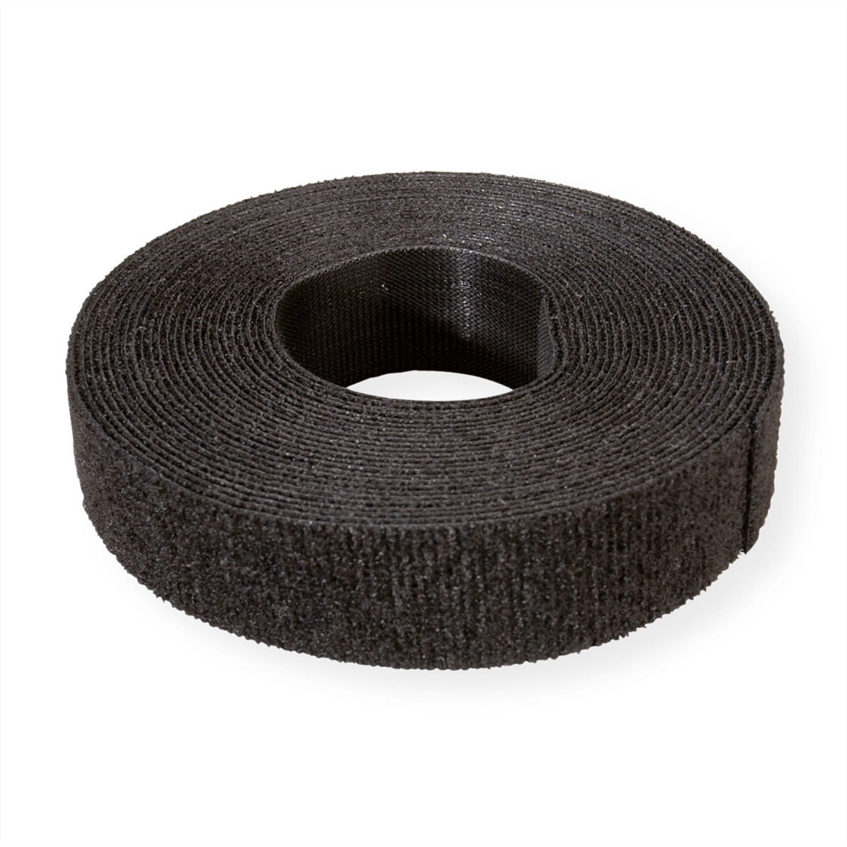 VELCRO® ONE-WRAP® Klettbandstreifen 20mm, unperforiert auf Rolle, schwarz, 25 m