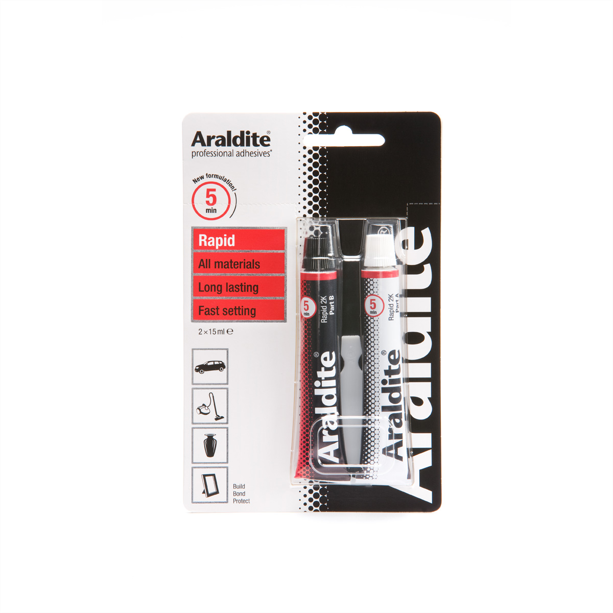 ARALDITE® Zweikomponentenklebstoffe Rapid (extra - 15ml  (BILD2)