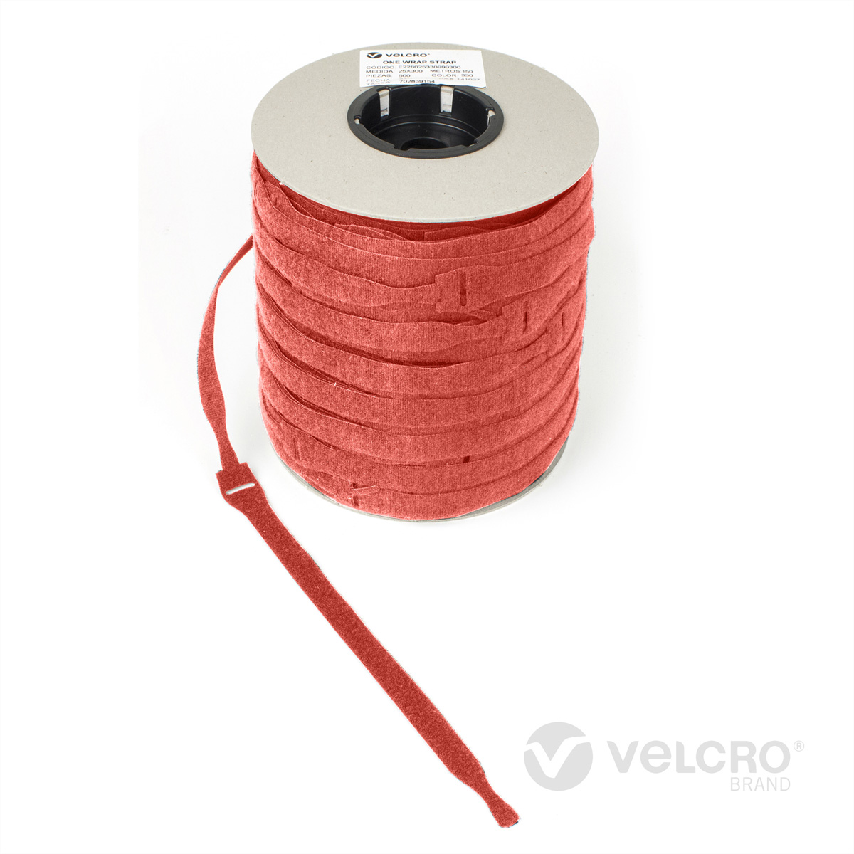 VELCRO® One Wrap® Strap 13mm x 200mm, 750 Stück, orange Kennzeichnung und Befestigung