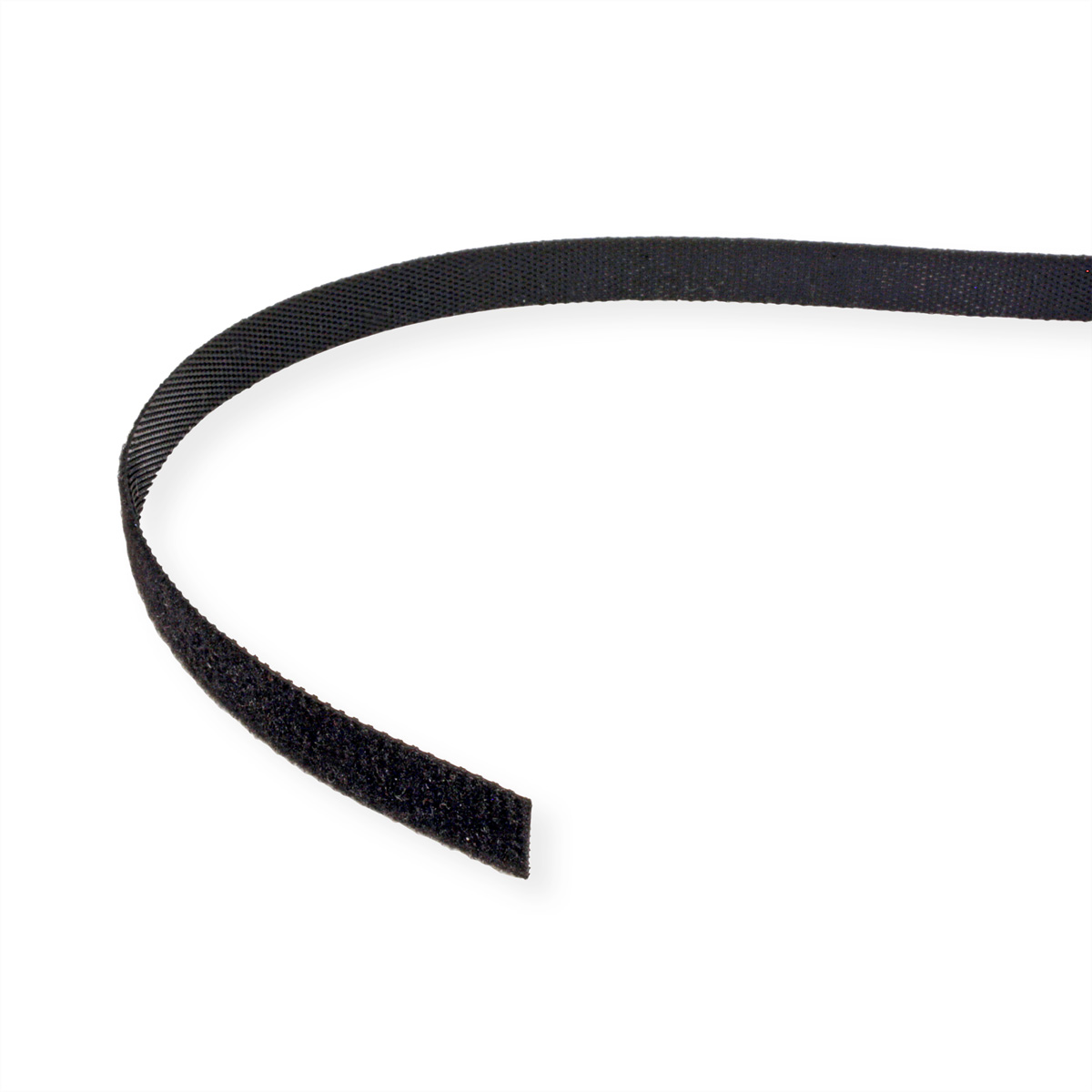 VALUE Klettband auf Rolle, 10mm, schwarz, 25 m, VALUE  (BILD2)