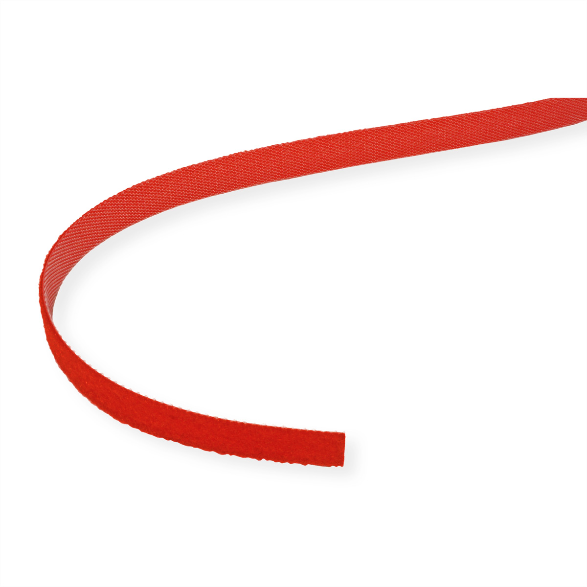 VALUE Klettband auf Rolle, 10mm, rot, 25 m, VALUE  (BILD2)