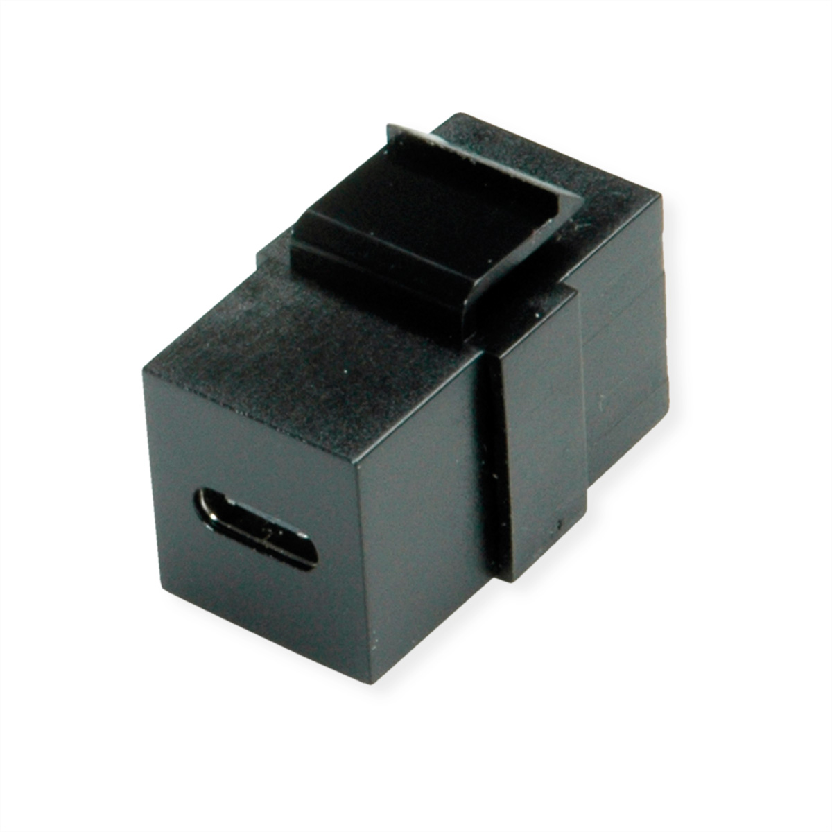 VALUE USB Typ C Keystone Modul, schwarz