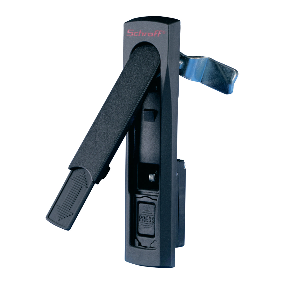 SCHROFF Schwenkhebelgriff für DIN-Halbzylinder