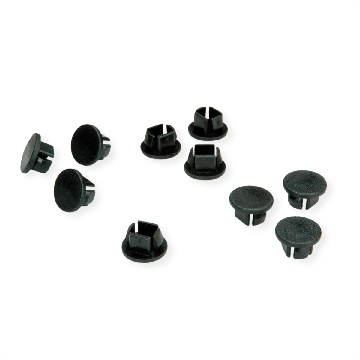 TELEGÄRTNER Blindstopfen für Montageausschnitt ST Simplex, 10 Stück