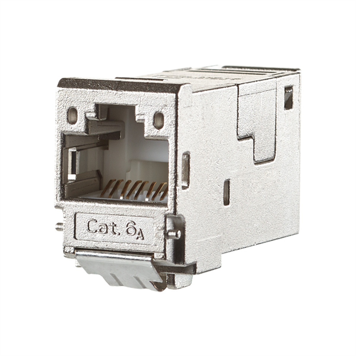 METZ CONNECT E-DAT Modul Cat.6A (Class EA), Kabelmontage ohne Werkzeug Bauteile / Konfektion