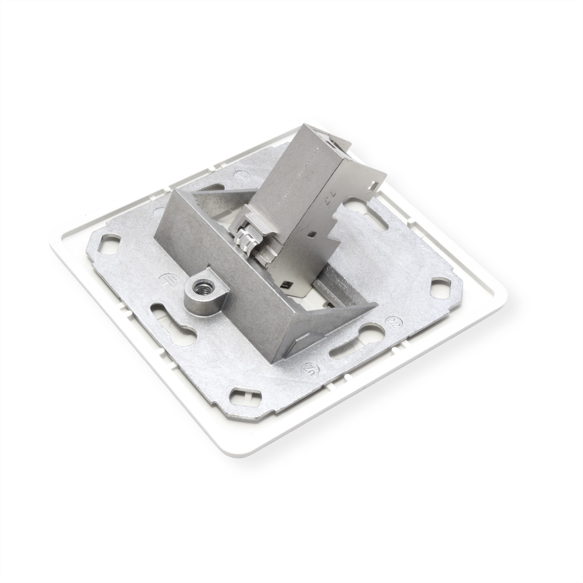 METZ CONNECT E-DAT modul 1 Port AP Cat.6A, reinweiß