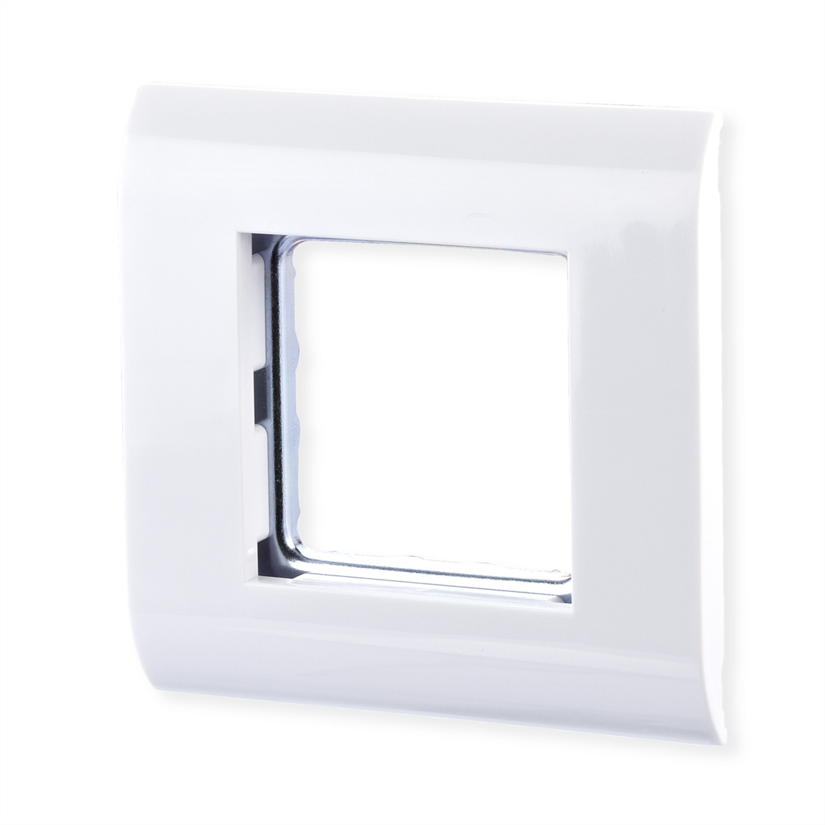 METZ CONNECT Rahmen 80x80 mm für 45x45 mm weiß METZ CONNECT Rahmen 80x80 mm für 45x45 mm weiß