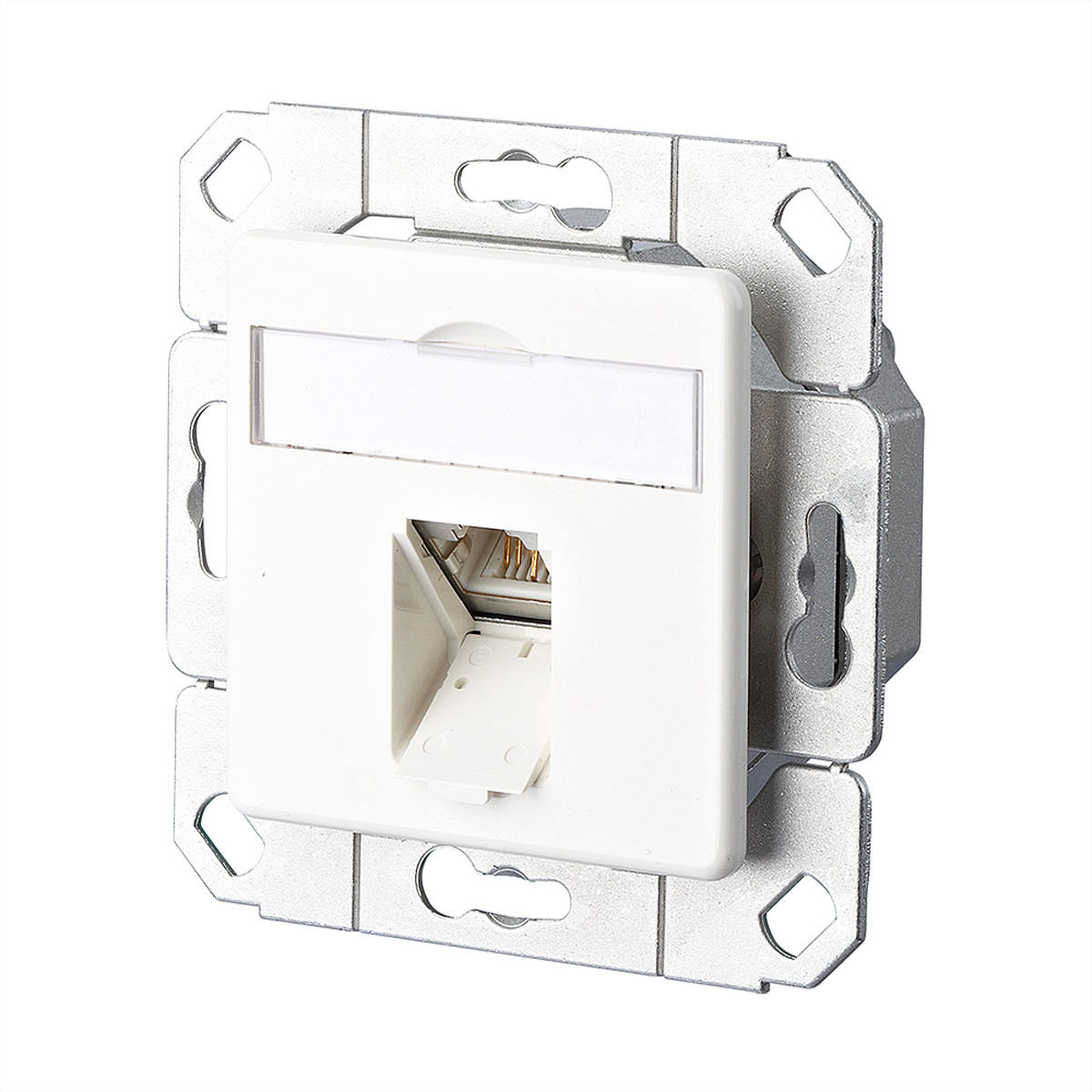 METZ CONNECT E-DAT C6 1 Port UPk, reinweiß