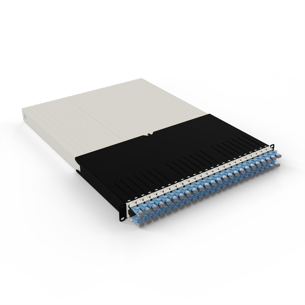 patchbox.one 30RU STP blau Cat.6a 1,8m
