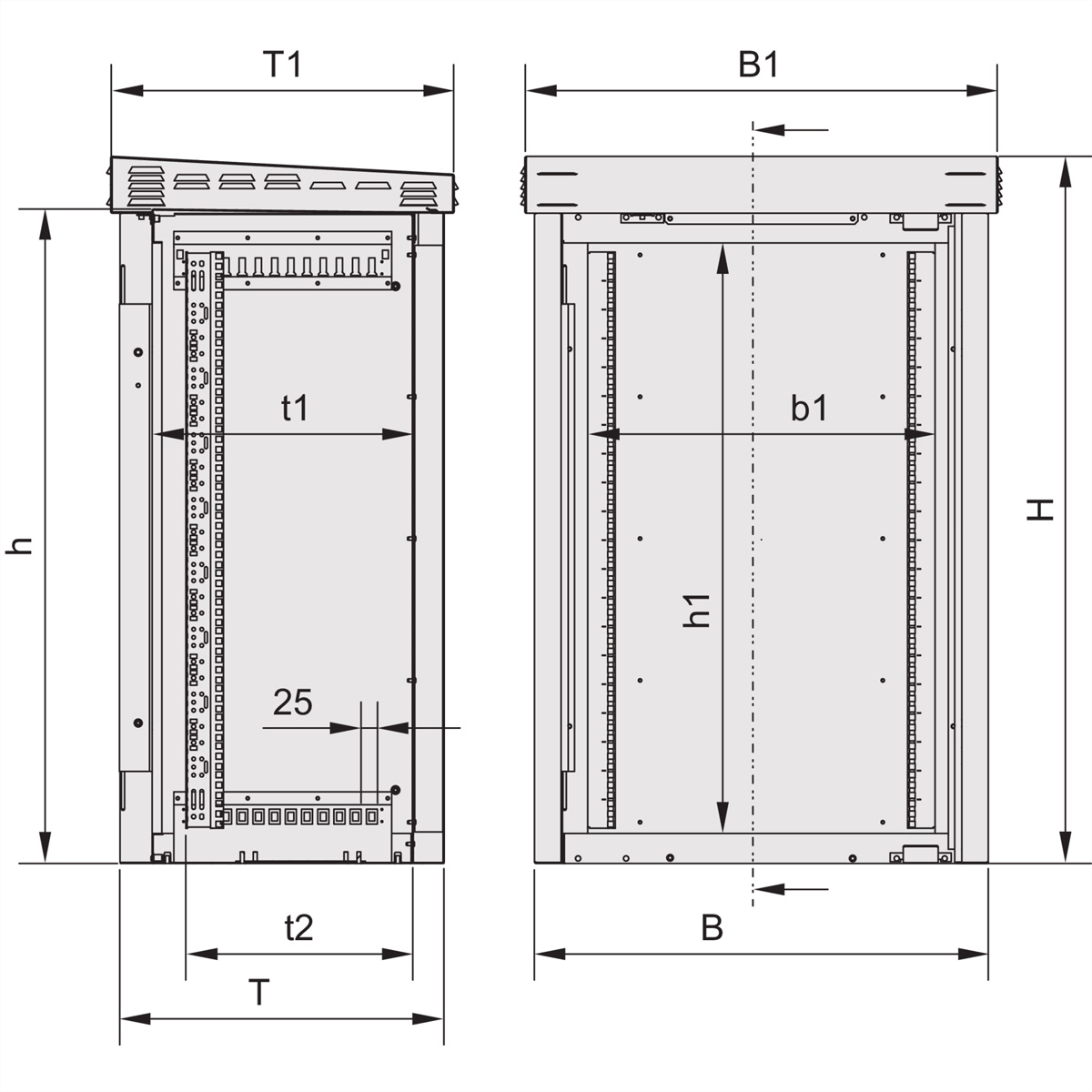 SCHROFF Unibody - OUTDOOR UNIBODY 16HE700B500T