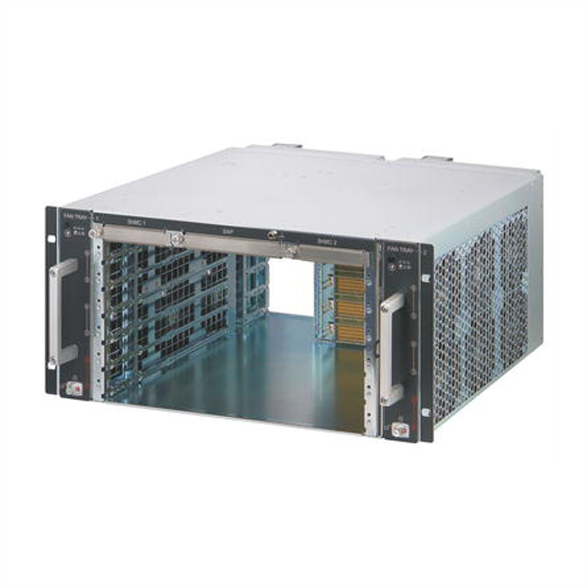 SCHROFF 5 HE, 6 Slot, mit PEM - ATCA SYSTEM 5HE 6S RAD AdvTCA Systeme