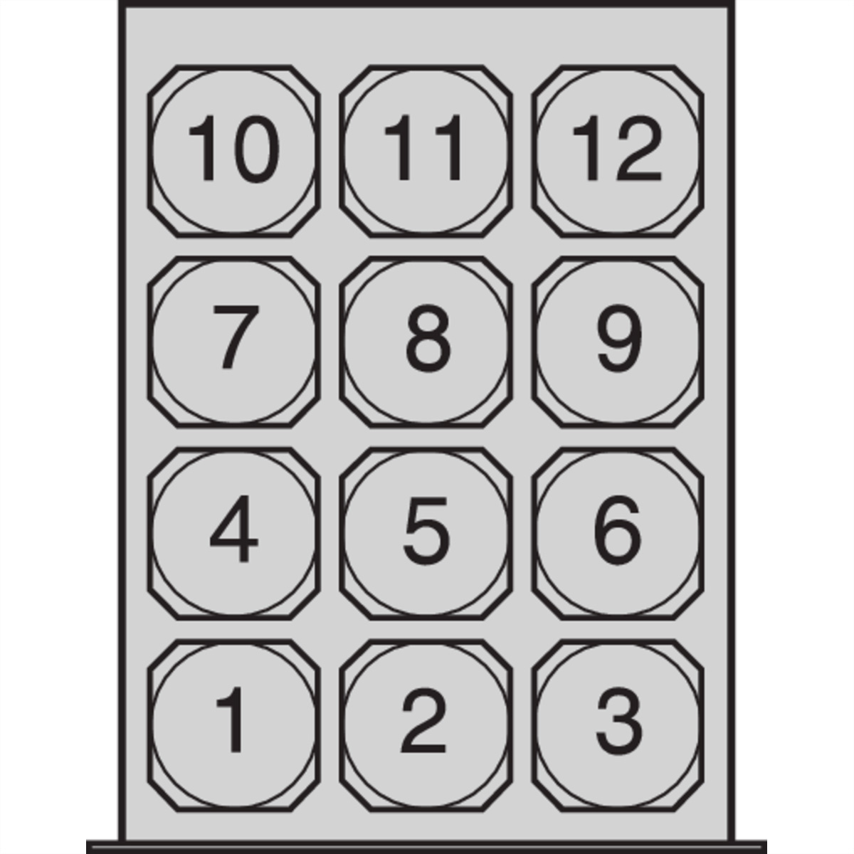 SCHROFF Lüftergehäuse - GEHAEUSE 1HE F.12 LUEFT.38MM Lüfter