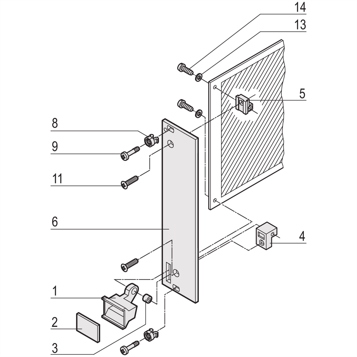 SCHROFF Steckbaugruppen mit Aushebegriff in Trapezform - Frontplatte ungeschirmt - STECKBAUGRUPPE 3HE 6TE EL/C