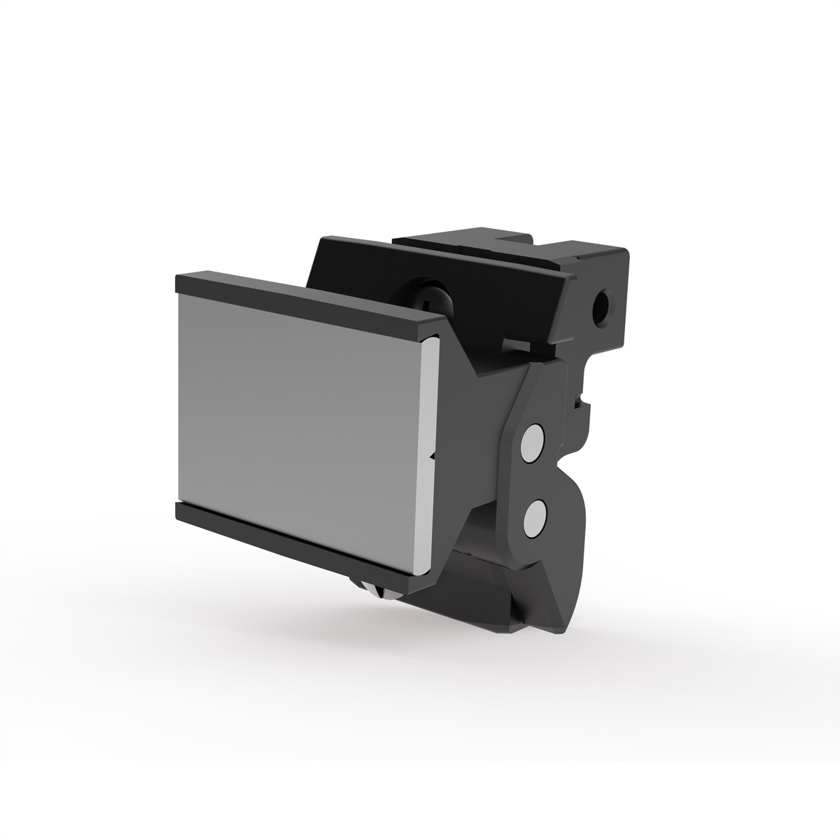 SCHROFF Aushebegriff in Trapezform, Typ 2 - TRAPEZGRIFF LP RAL9005 10STK Griffe und Füße