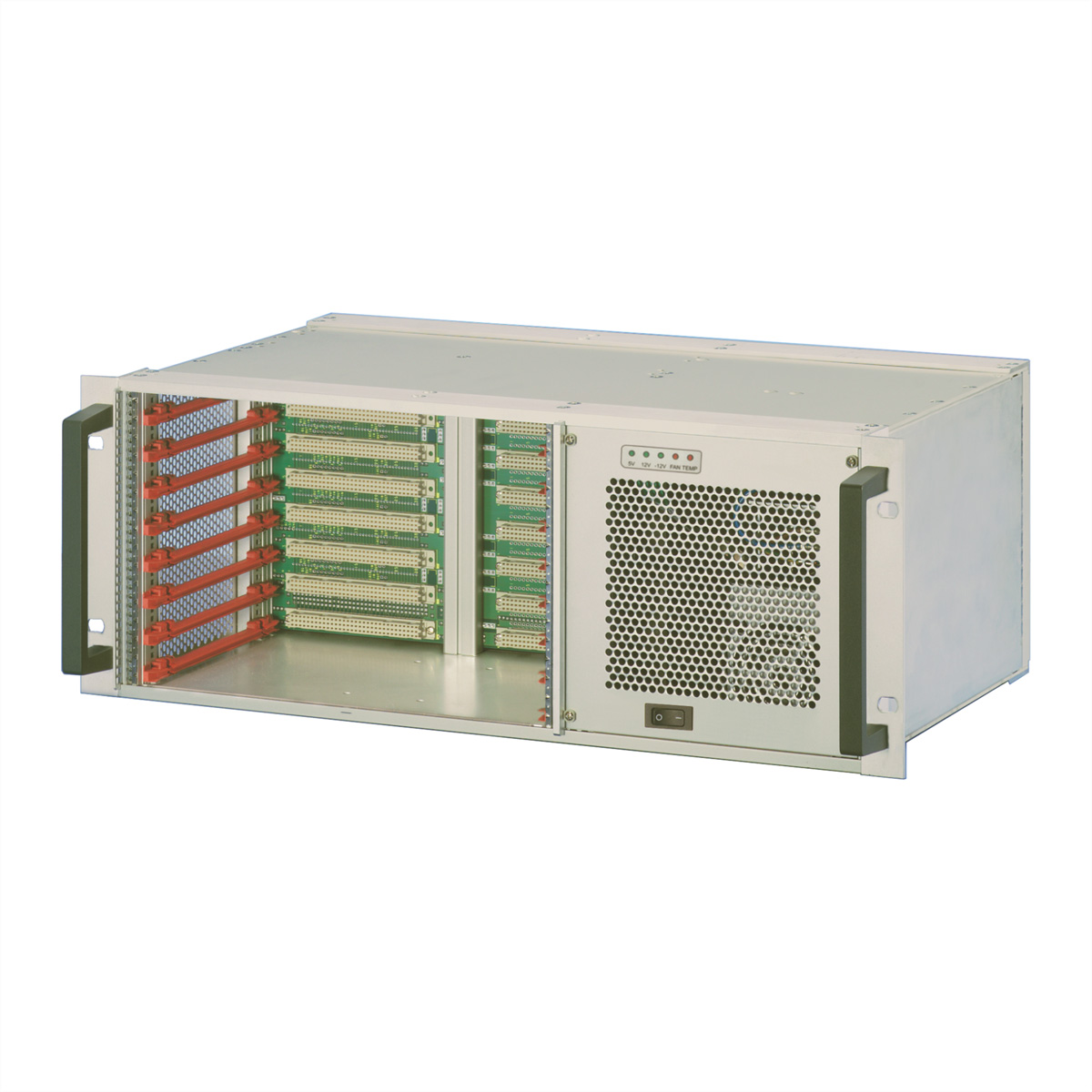 SCHROFF 4 HE, 8 Slot - BGTR VME 4HE 84TE 8SL HORIZ VME PRO Systeme