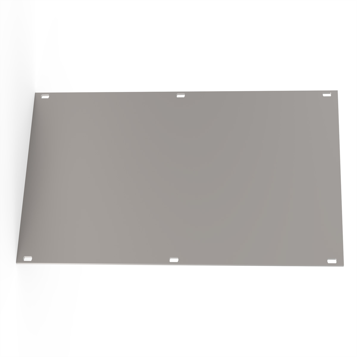 SCHROFF Frontplatten, U-Profil, schirmbar - U-FRONTPL.EMC 3HE 42TE M.PIN