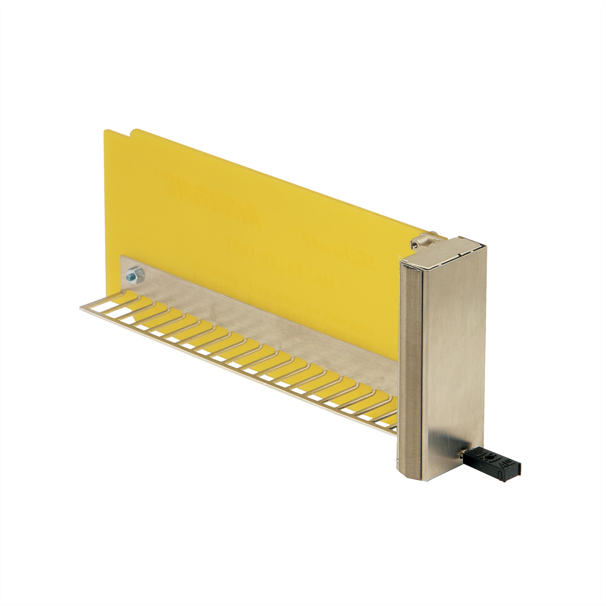 SCHROFF Filler-Modul mit Pull-Griff-Mechanik (Stahl, rostfrei) - AMC BLINDMODUL C S