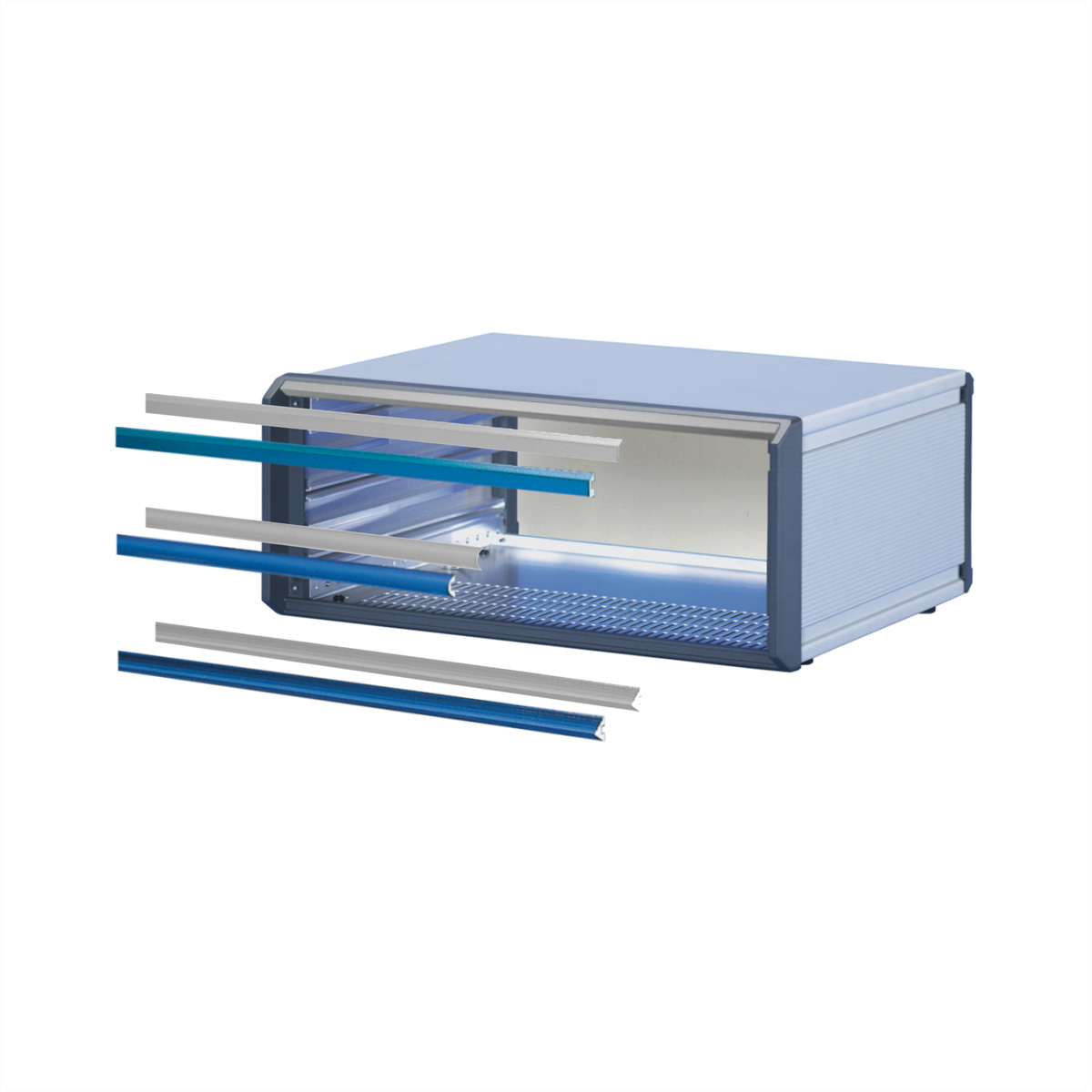 SCHROFF Designelemente - DESIGNEL. RAL7035 42F1 PROP Propac PRO