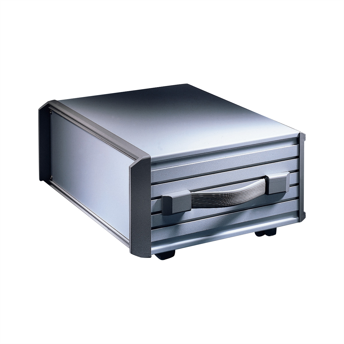 SCHROFF Bandgriff, Breite 25 mm - BANDGRIFF M. ADAPTER RAL7016