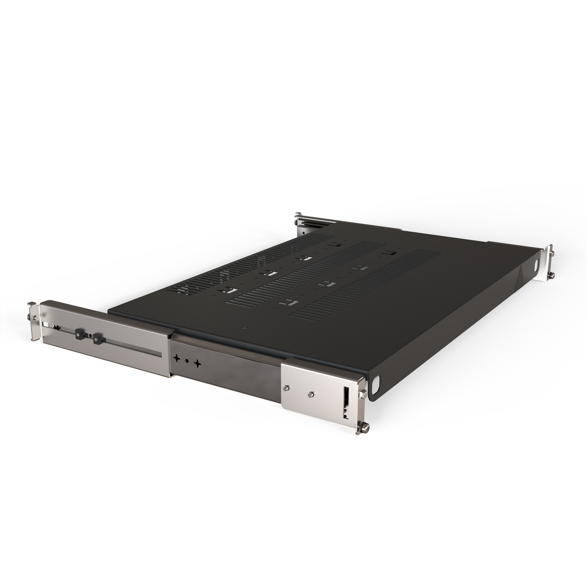 SCHROFF Gestellfachboden ausziehbar, verkürzt um 100 mm - GESTELL AUSZ.FACH. 800B 500T Varistar
