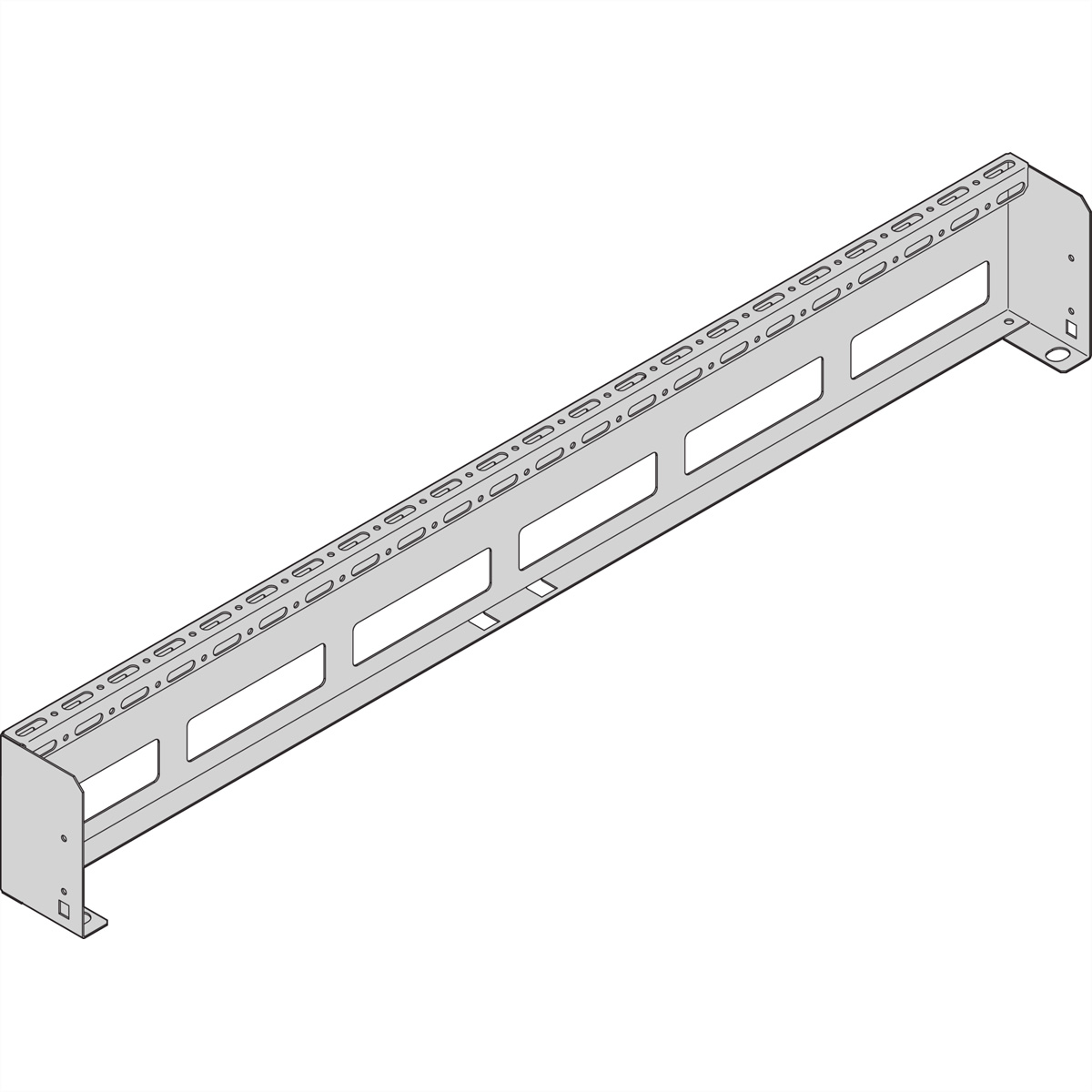SCHROFF ADAPT.SCHIENE DACH 1200T 2ST Varistar