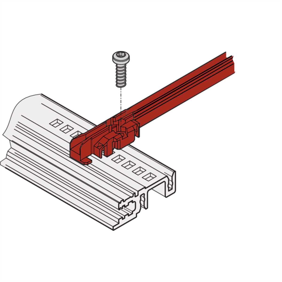 SCHROFF Linsenkopfschraube mit Torx - 100ST, SCHROFF 21500039 (BILD2)