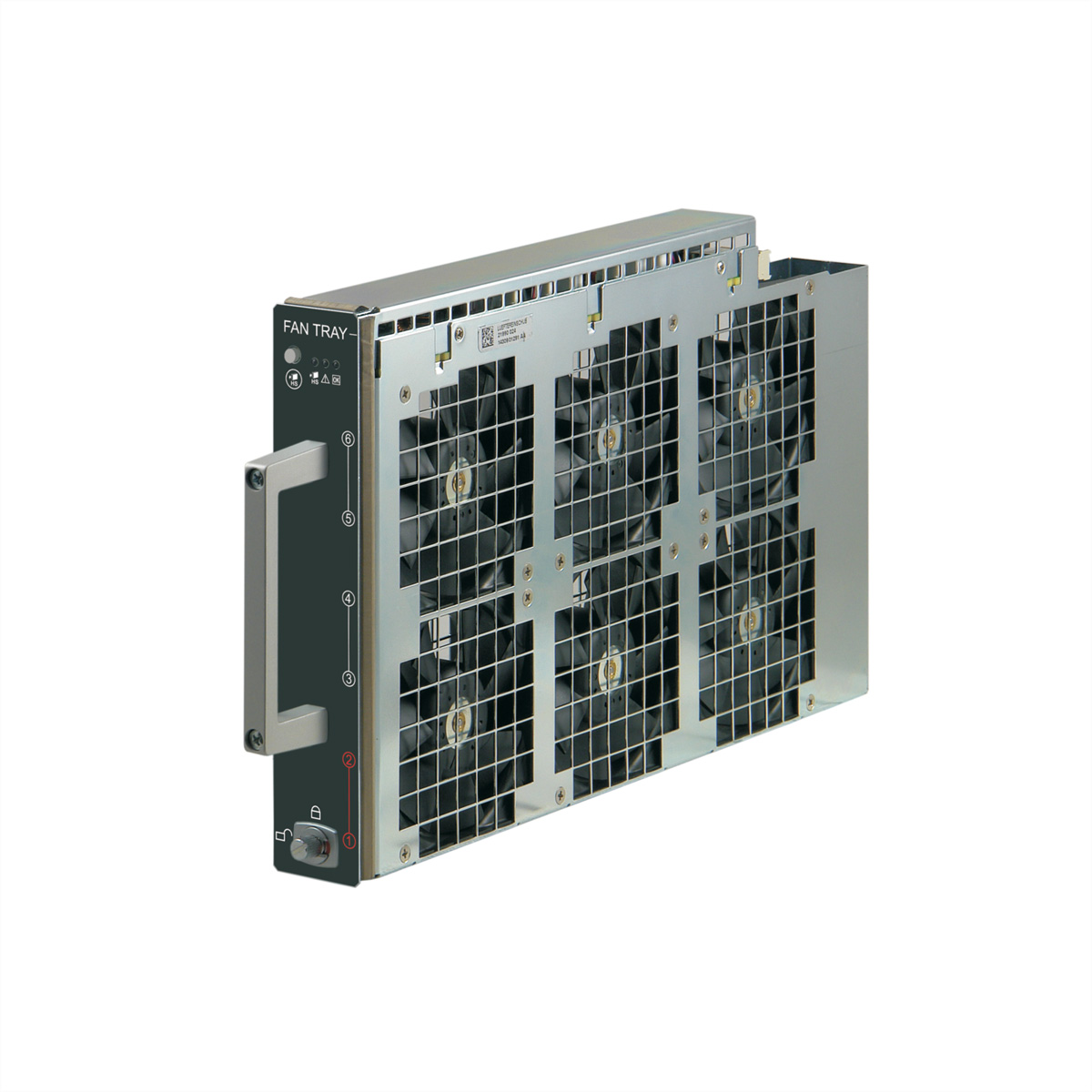 SCHROFF Lüftereinschub für 5 HE, 6 Slot-AdvancedTCA-System - LUEFTEREINSCHUB 6S ET AdvTCA Systeme