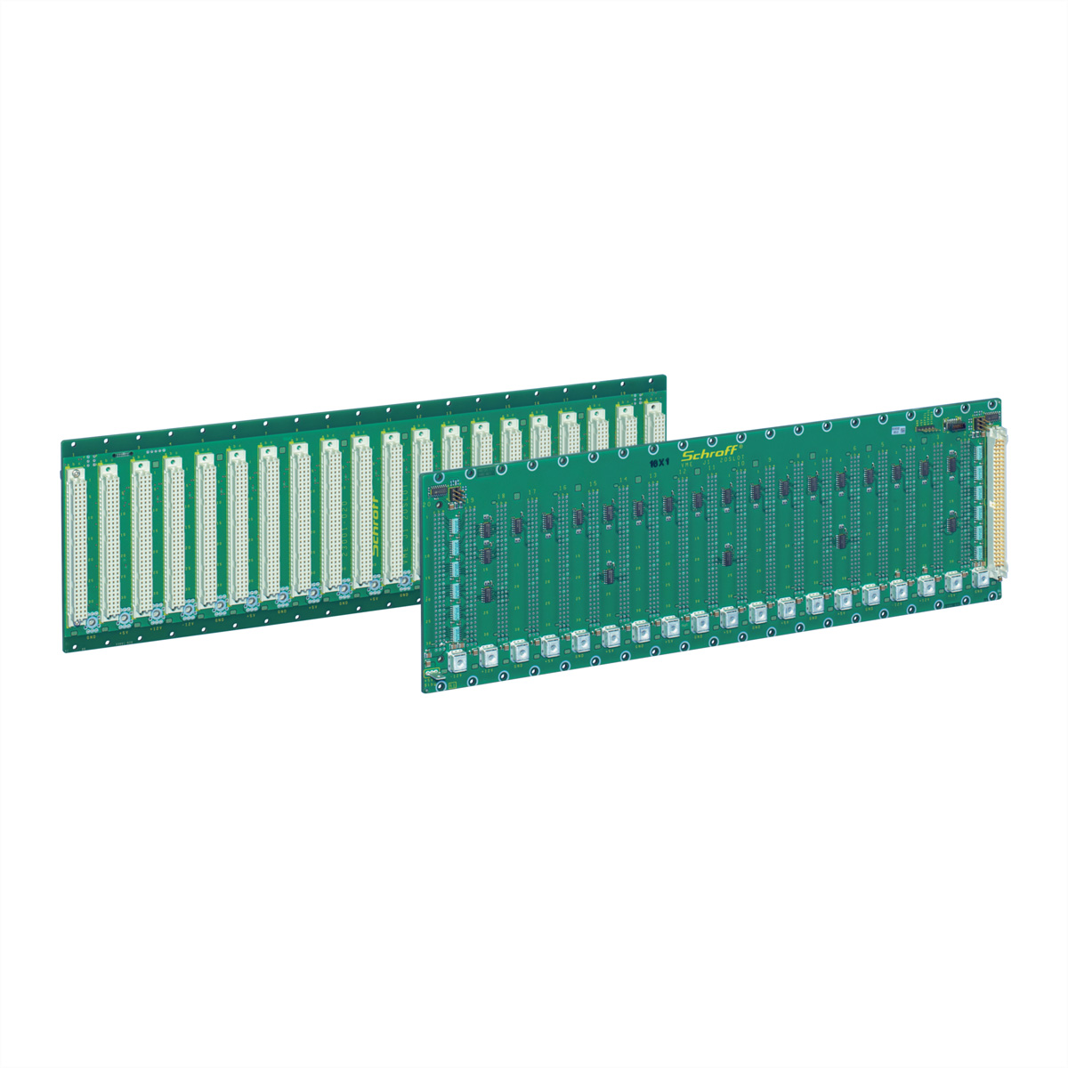 SCHROFF BUSPLATINE 10SLOT VME J1 EDC VME backplanes