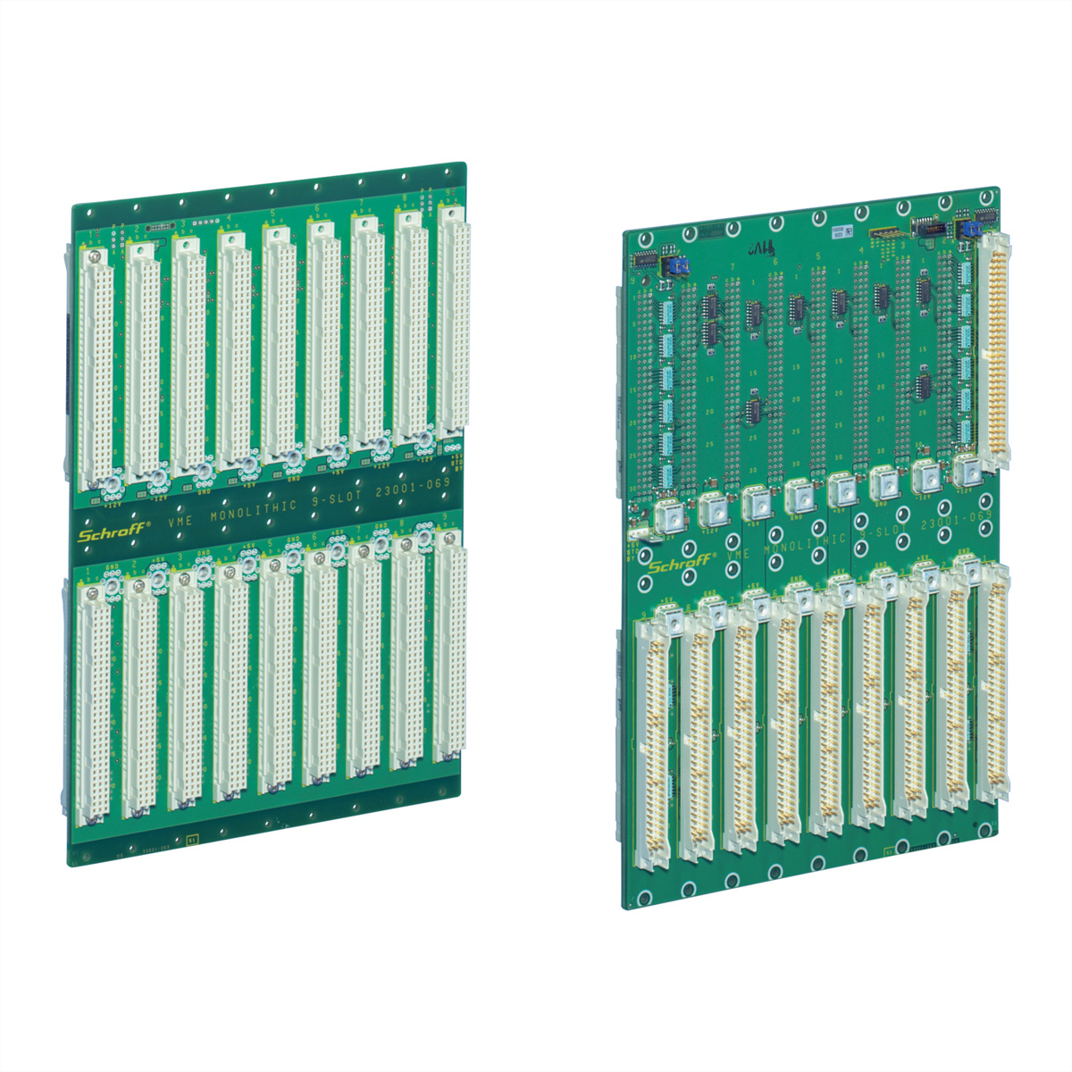 SCHROFF BUSPLATINE 5SLOT MONO EDC VME backplanes