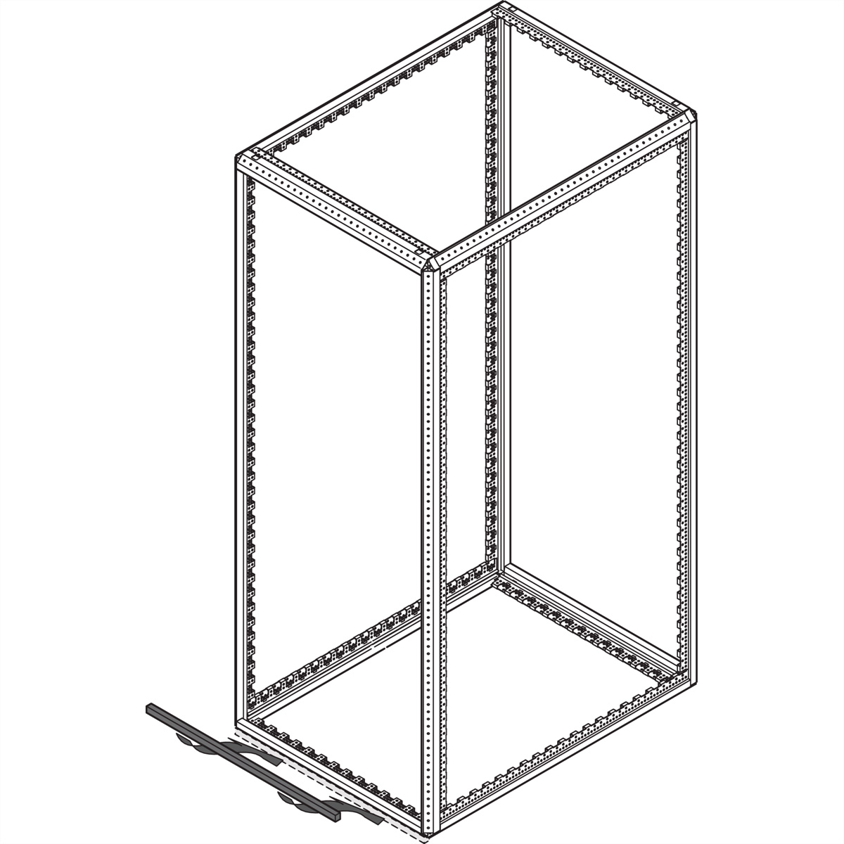 SCHROFF Anreihsatz IP 55 - ANREIHSATZ IP55 VSTAR