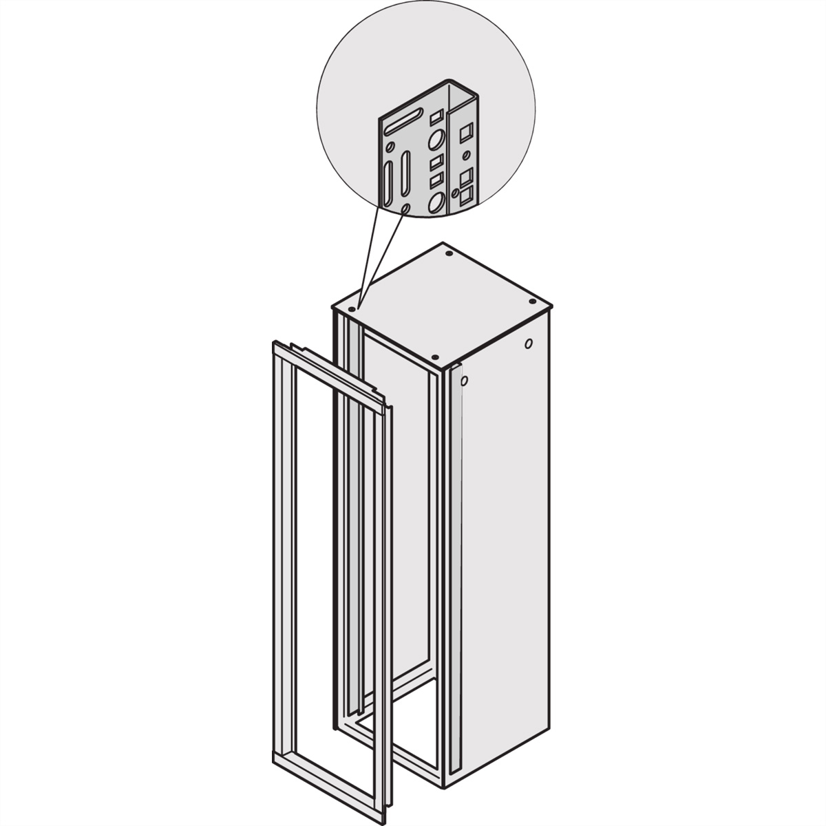 SCHROFF Adaptionswinkel - ADAPTIONSWINK. 29HE 7035 2ST Varistar