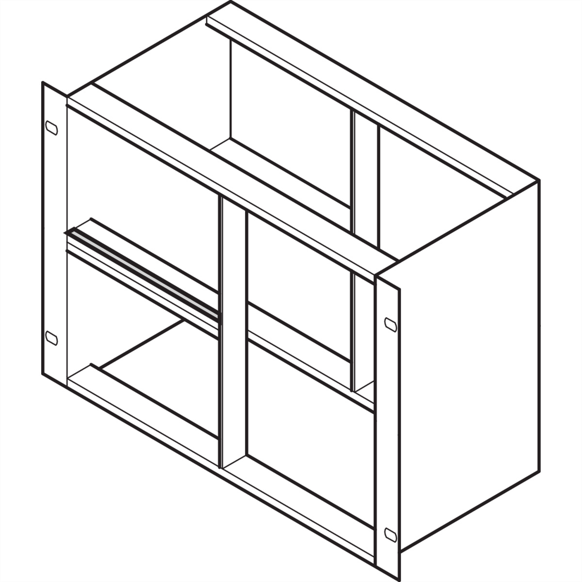 SCHROFF EMV-Dichtsatz zwischen Modulschiene und Modulschiene - HF-DICHTSATZ 42TE MODSCH.