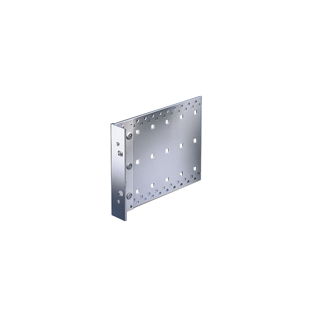 SCHROFF Seitenwand Typ H für Edelstahldichtung - SEITENWD.H 6HE 295T M.GR.2ST