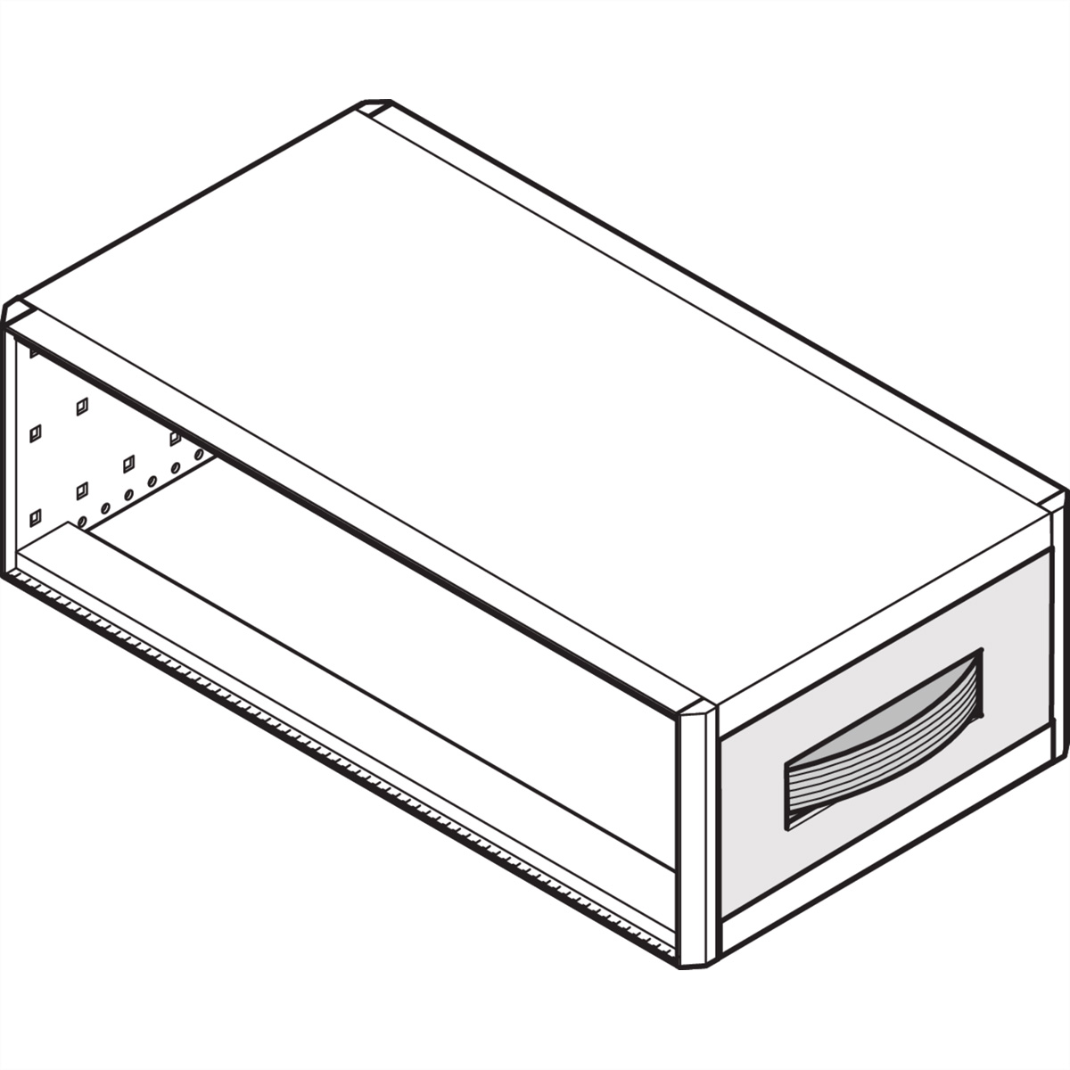 SCHROFF Bandgriff - RATIO.PRO BANDGRIFF 3HE 435T Ratiopac PRO