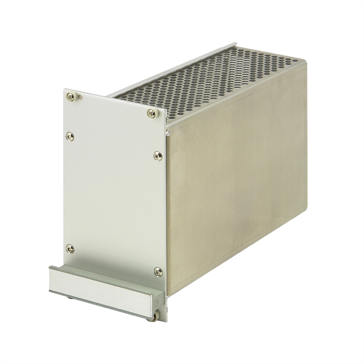 SCHROFF Kassetten PRO mit Haube, 3 HE, Frontplatte geschirmt (Textildichtung) - KAS M.HAUBE EMV 3HE 14TE 167T