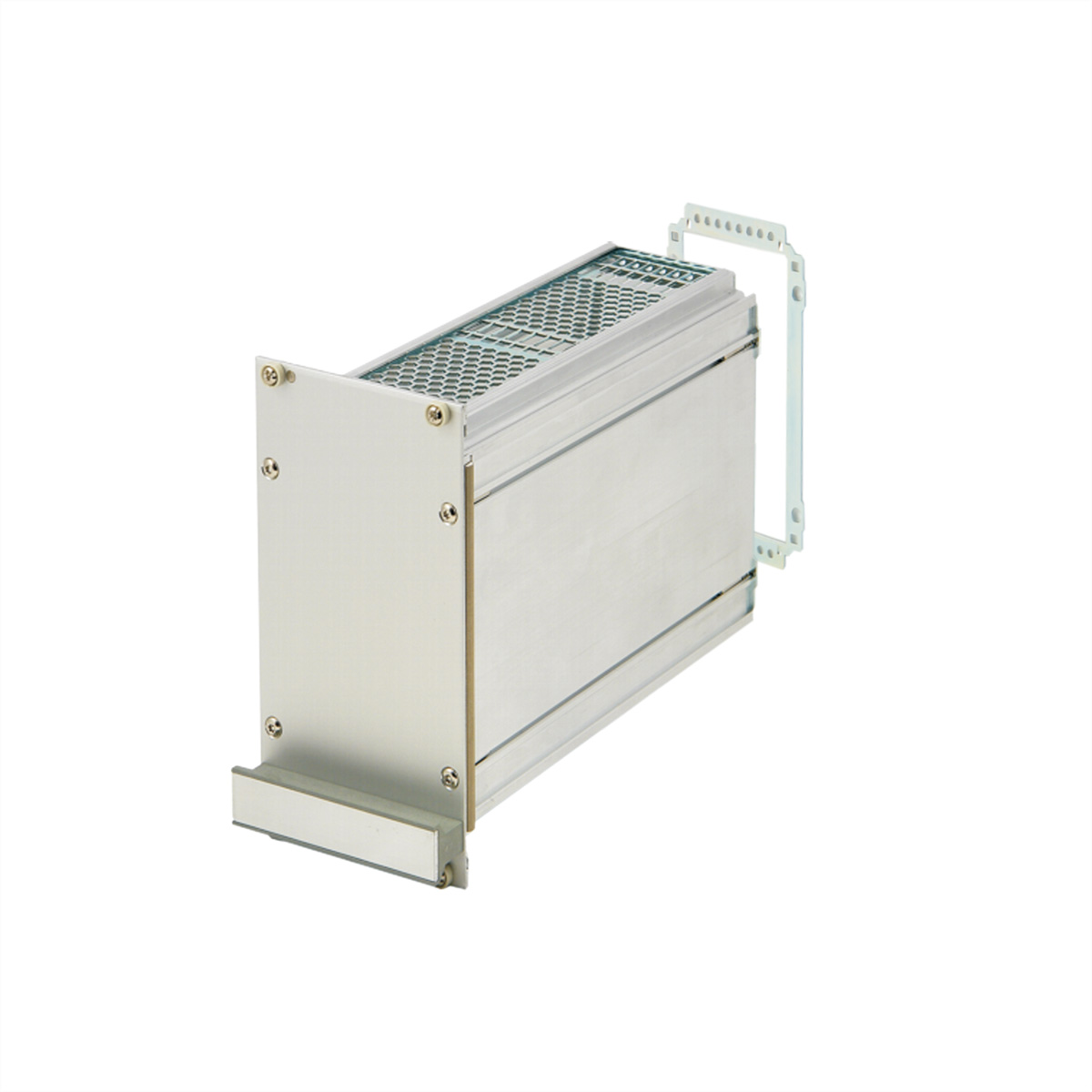 SCHROFF Kassetten PRO 3 HE-Bausätze, Frontplatte geschirmt (Textildichtung) - KAS S2 FS EMV 3HE 14TE 167T Kassetten