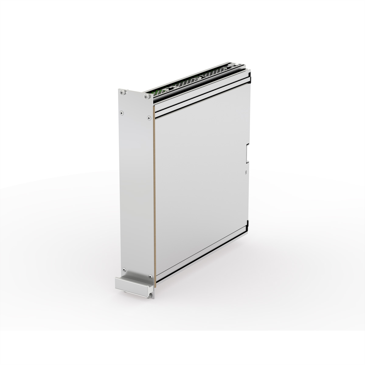 SCHROFF Kassetten PRO 6 HE-Bausätze, Frontplatte geschirmt (Textildichtung) - KAS S2 FS EMV 6HE 10TE 227T Kassetten