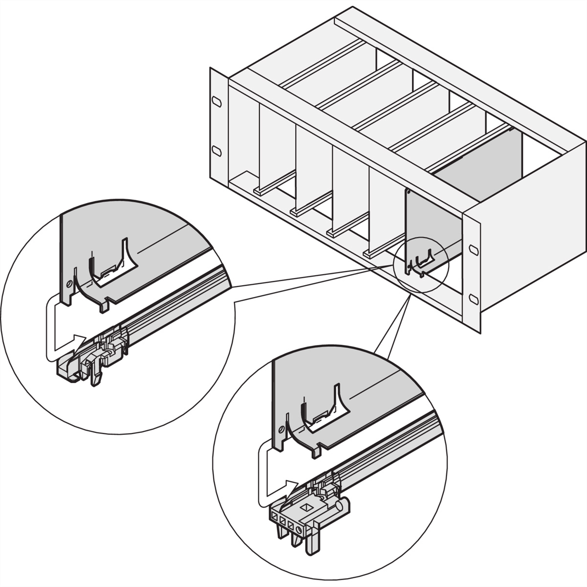 SCHROFF Luftleitblech - SLOTABDECKUNG 3HE 12TE 220T, 34562844 (BILD2)