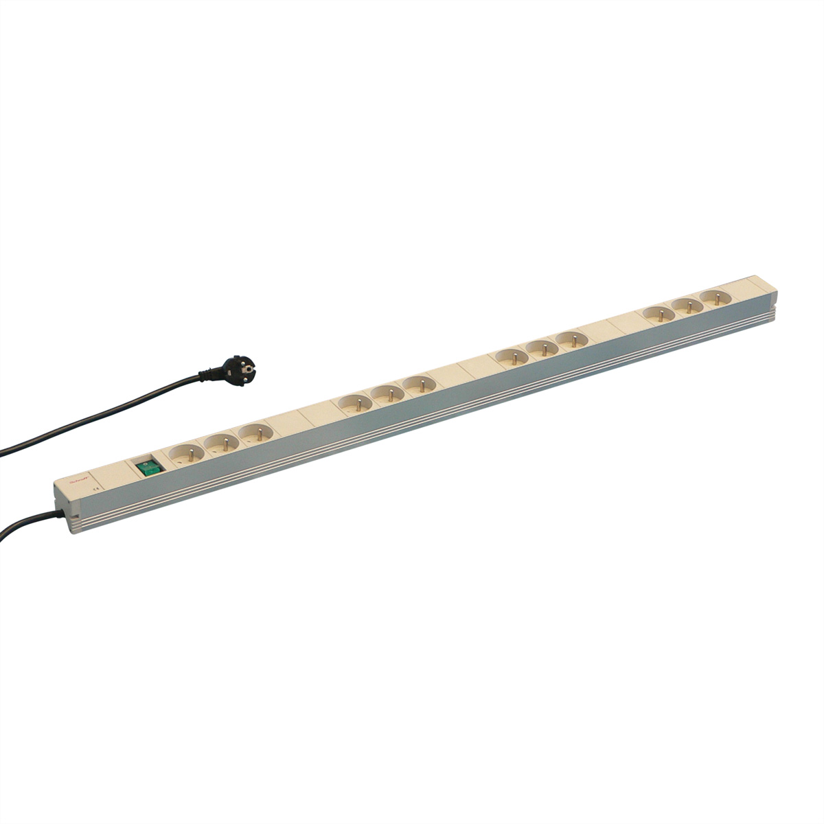 SCHROFF UTE-Steckdosenleiste - STDL.UTE 12DO.SCHALT.947.5LG Steckdosenleiste