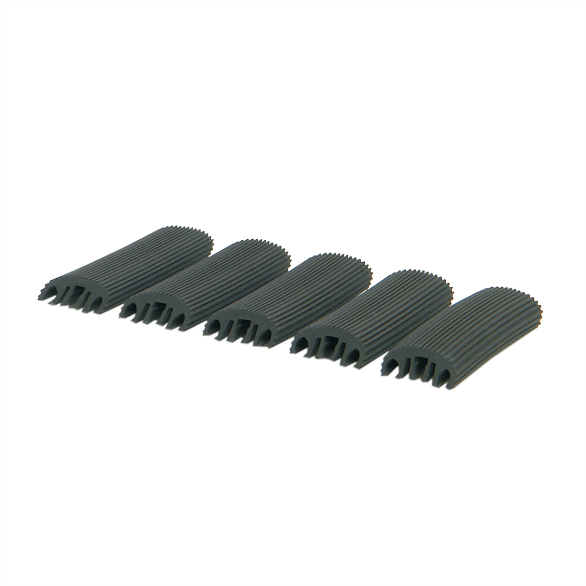 SCHROFF Gummiauflage für Doppel-Stahlkabelöse - GUMMI AUFLAGE SET(110MM)5STK 19