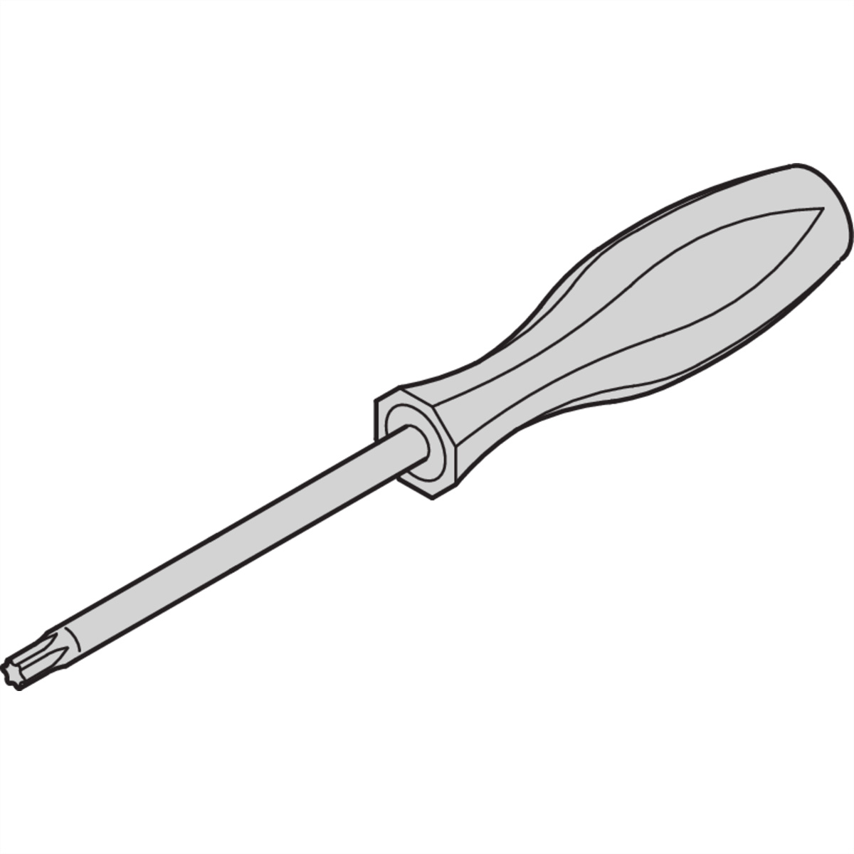 SCHROFF Torx-Schraubendreher - TORX-SCHRAUBENDREHER (T8X60) Europac PRO