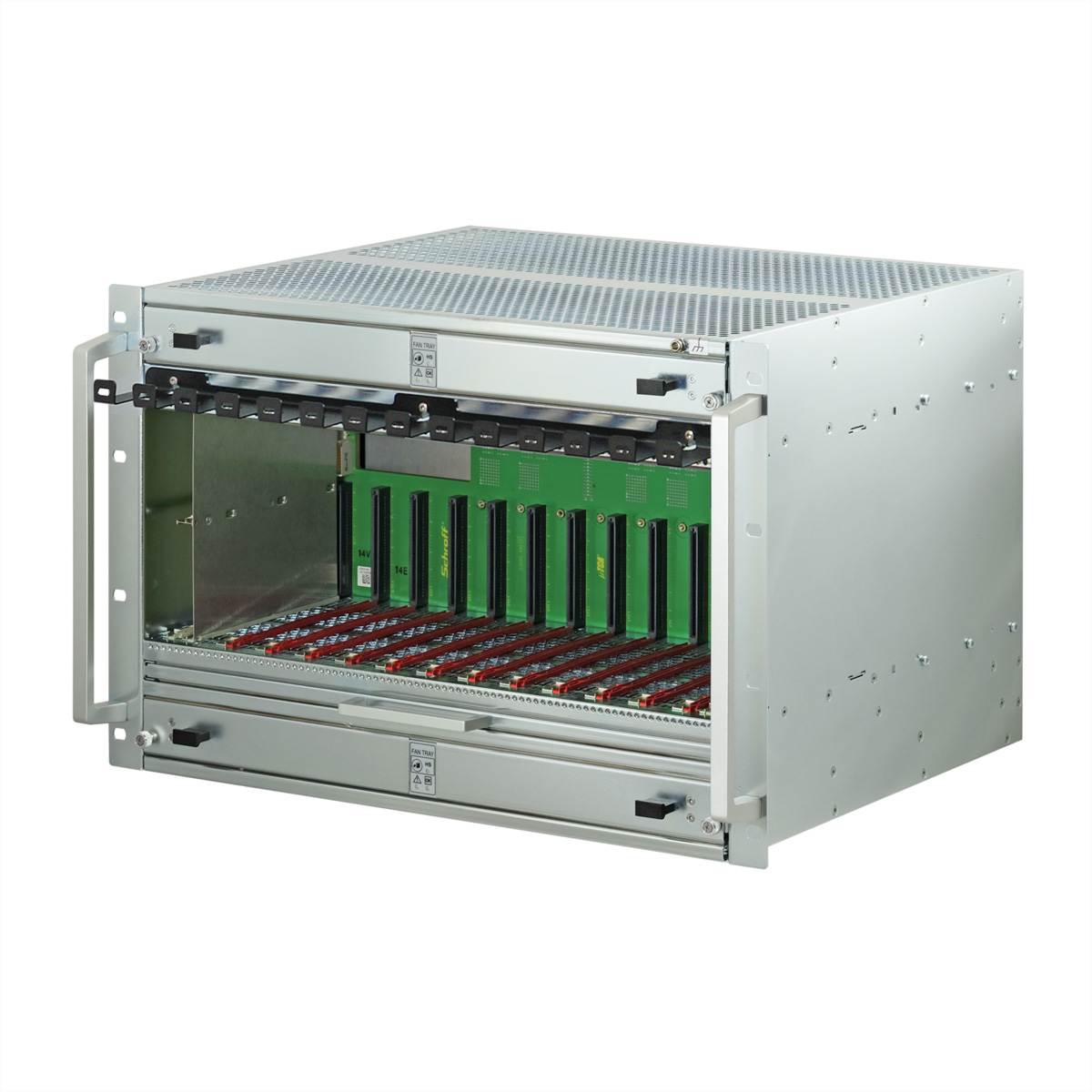 SCHROFF MTCA 7HE 84TE 12SL FS CERN Micro TCA