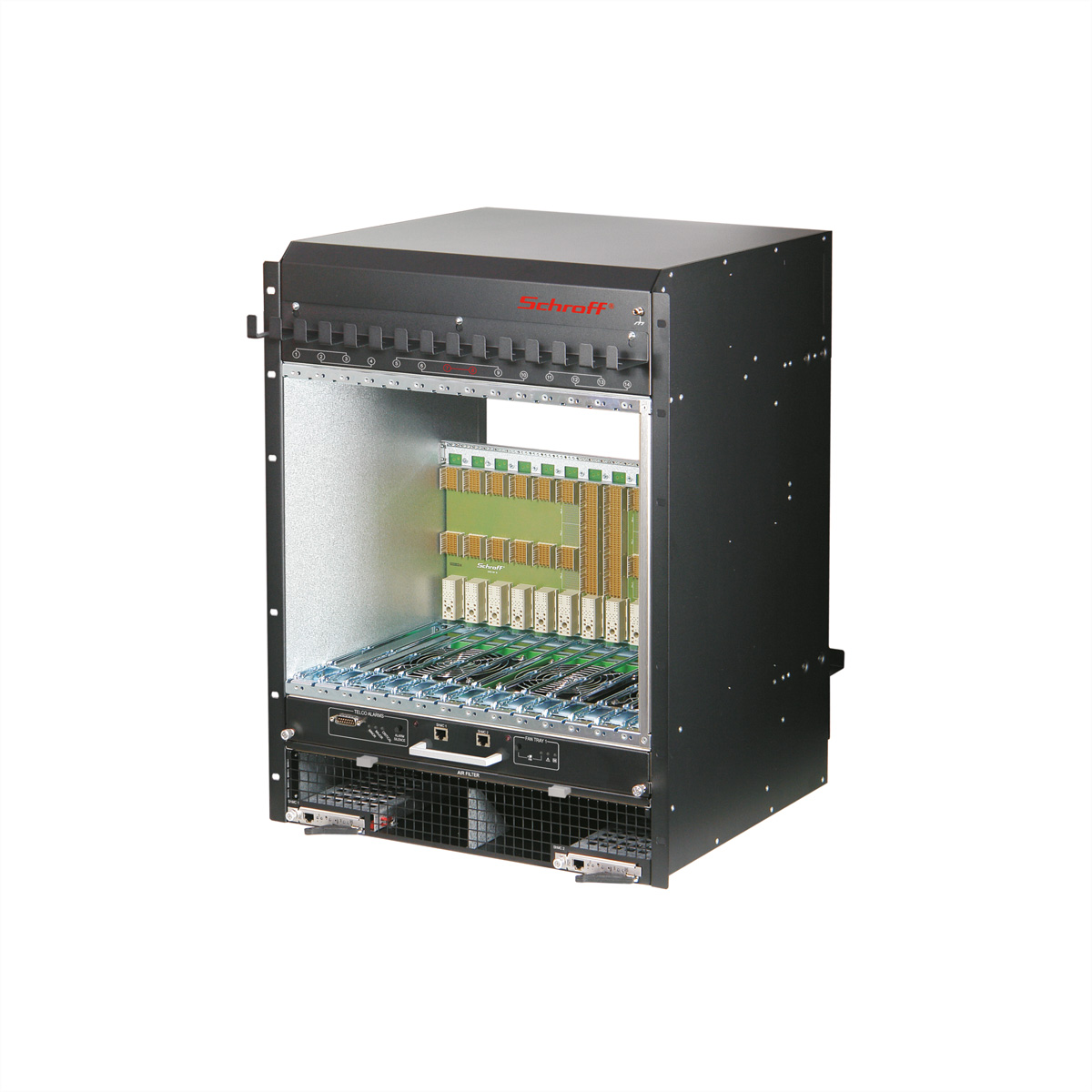 SCHROFF ATCA SYSTEM 14HE 14S DDS RAD AdvTCA Systeme