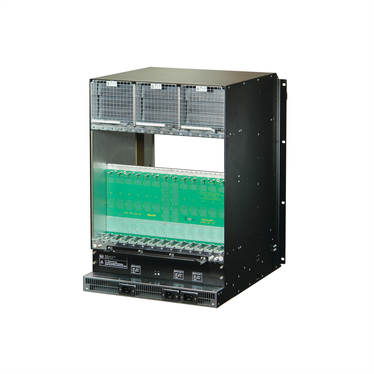 SCHROFF ATCA SYSTEM 14HE DS RAD AC